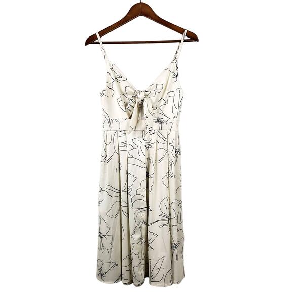 Fancyinn Strappy Floral Print Keyhole Dress - S - Picture 1 of 4